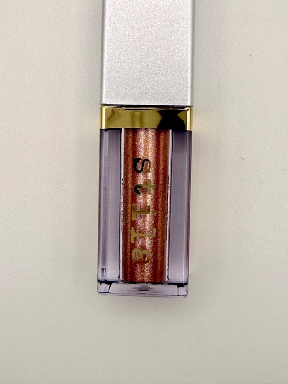 Stila Glitter & Glow Liquid Eye Shadow “Oasis” Full Size 4.5mL New - Picture 3 of 7